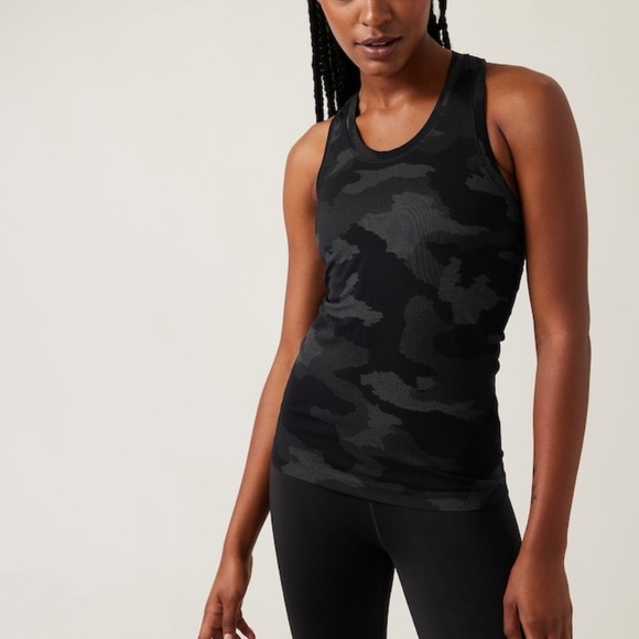 Athleta Tops - Athleta Momentum Seamless Camo Tank